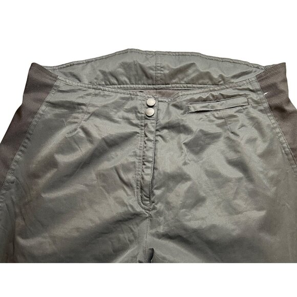 Obermeyer Ridgeline Ski Snow Pants Womens Size 14 Black Waterproof Insulated - Picture 8 of 12